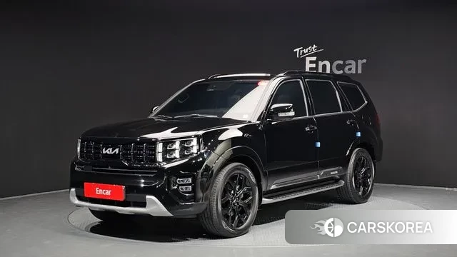 Kia Mohave Master 2023 Черный из Кореи