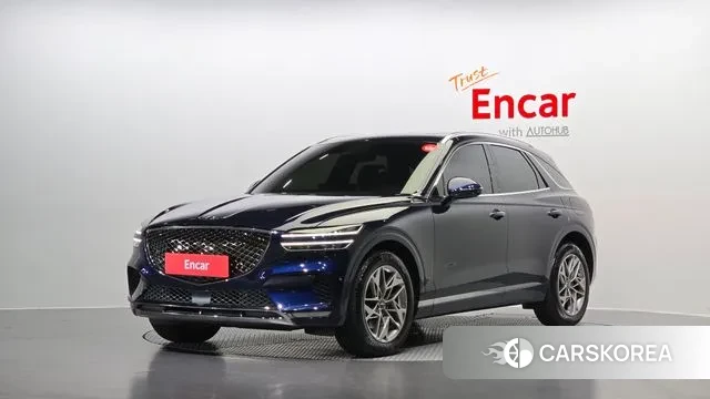 Genesis GV70 2021 Синий из Кореи