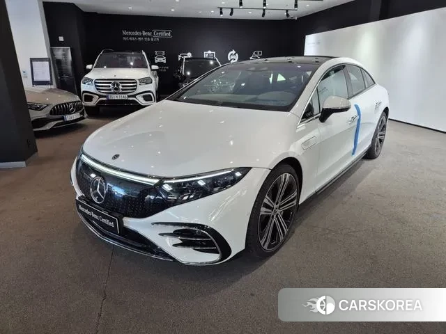 Mercedes-Benz EQS V297 2023 Белый из Кореи