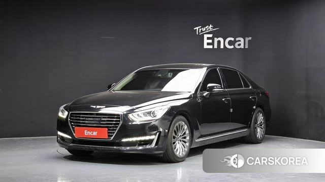 Genesis EQ900 2018 Черный из Кореи