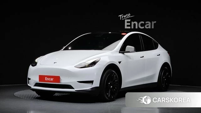 Tesla Model Y 2024 Белый из Кореи