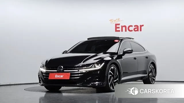 Volkswagen Arteon 2022 Черный из Кореи