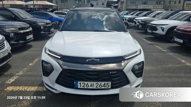 Chevrolet (GM Daewoo) Trailblazer 2022 Белый из Кореи