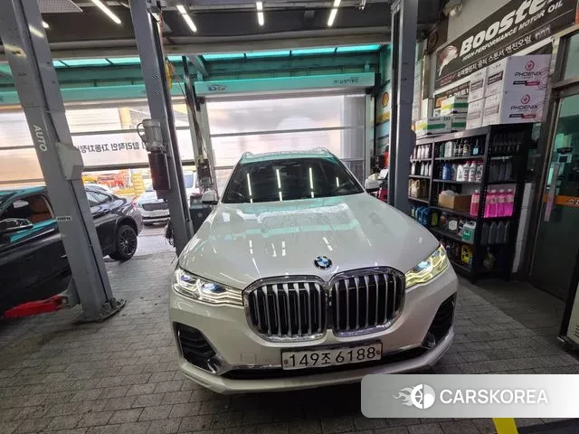 BMW X7 (G07) 2019 Белый из Кореи