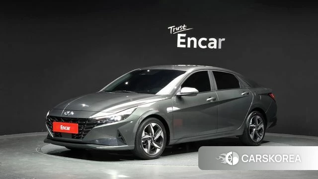 Hyundai Avante (CN7) 2022 Серый из Кореи
