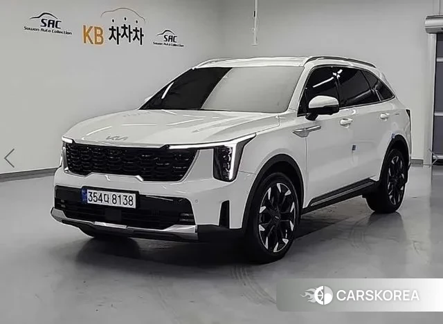 Kia The New Sorento 4th Generation 2024 Белый из Кореи