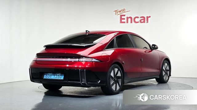 Hyundai Ionic 6 2023 Красный из Кореи
