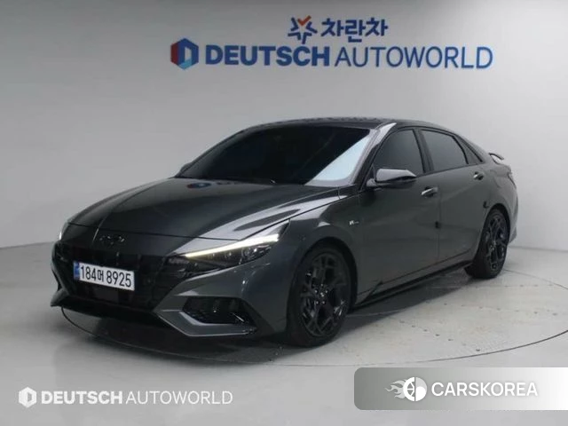 Hyundai Avante (CN7) 2021 Серый из Кореи