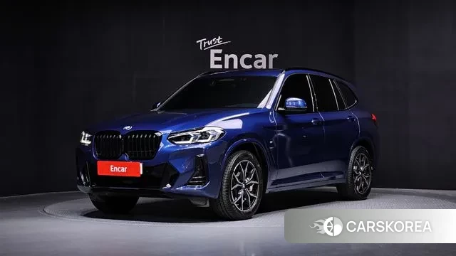 BMW X3 (G01) 2022 Синий из Кореи