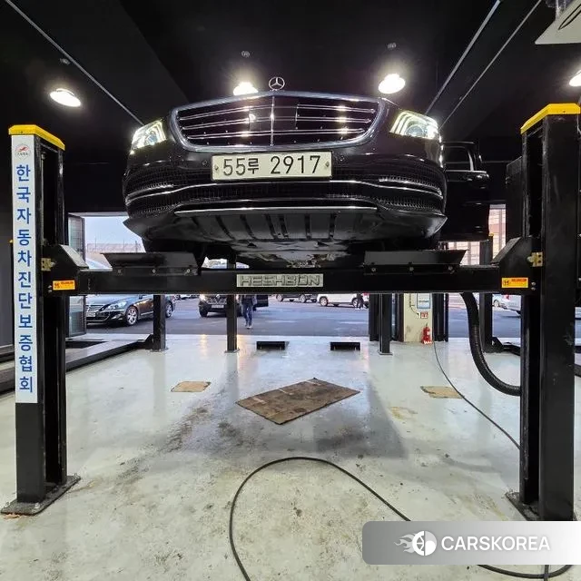 Mercedes-Benz S-Class W222 2019 Черный из Кореи