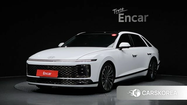 Hyundai Grandeur Hybrid (GN7) 2024 Белый из Кореи
