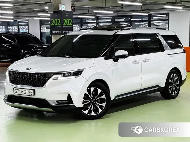 Kia Carnival 4th generation 2020 Белый из Кореи