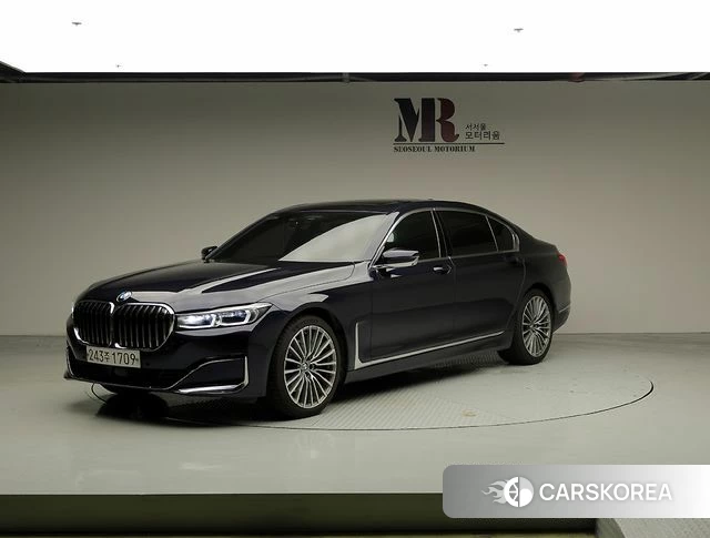 BMW 7 Series (G11) 2019 Синий из Кореи