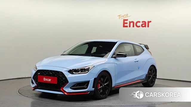 Hyundai Veloster (JS) 2021 Светло-серебряный цвет из Кореи