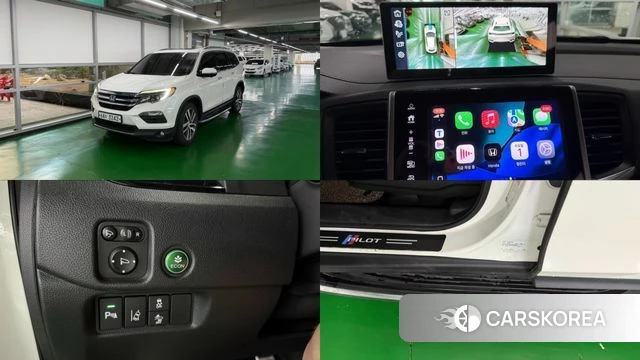 Honda Pilot 3rd generation 2018 Белый из Кореи