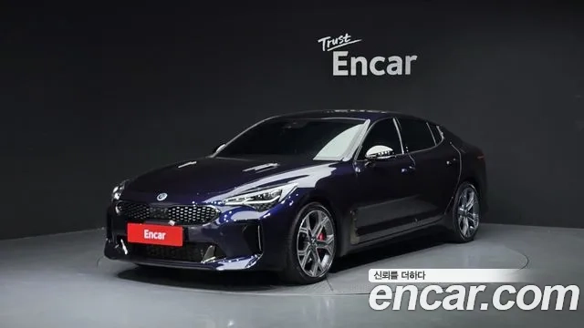 Kia Stinger 2020 Синий из Кореи