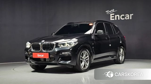 BMW X3 (G01) 2018 Черный из Кореи