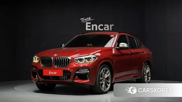 BMW X4 (G02) 2019 Красный из Кореи