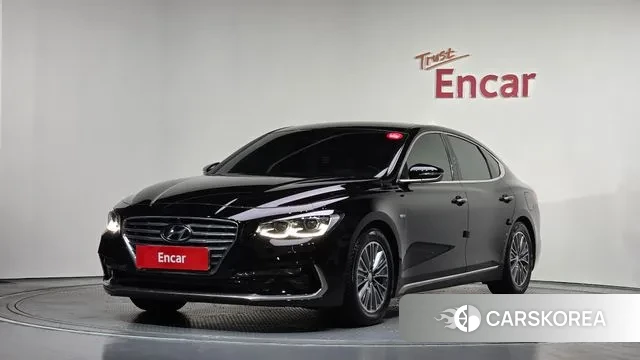 Hyundai Grandeur IG Hybrid 2018 Черный из Кореи