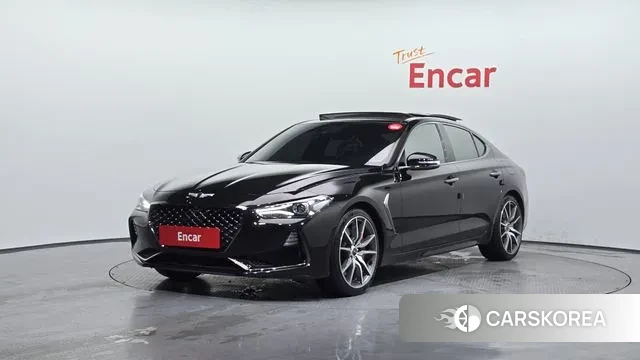 Genesis G70 2019 Черный из Кореи