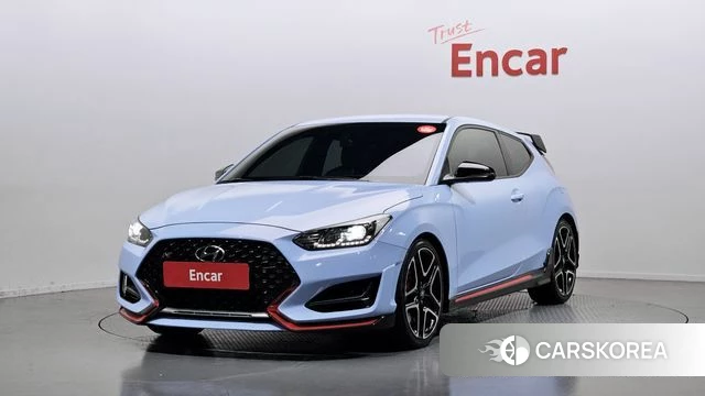 Hyundai Veloster (JS) 2018 Небесно-голубой из Кореи