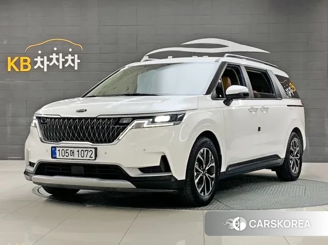 Kia Carnival 4th generation 2021 Жемчужный цвет из Кореи