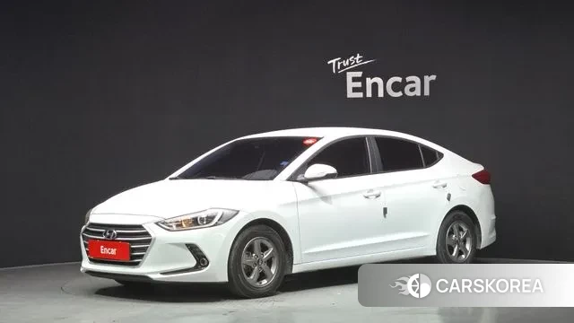 Hyundai Avante AD 2018 Белый из Кореи