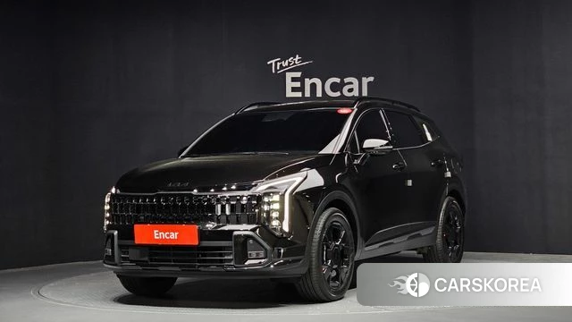 Kia The New Sportage 5th Generation Hybrid 2025 Черный из Кореи