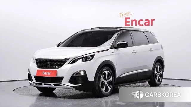 Peugeot 5008 second generation 2020 Белый из Кореи