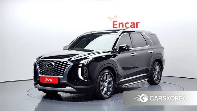 Hyundai Palisade 2021 Черный из Кореи