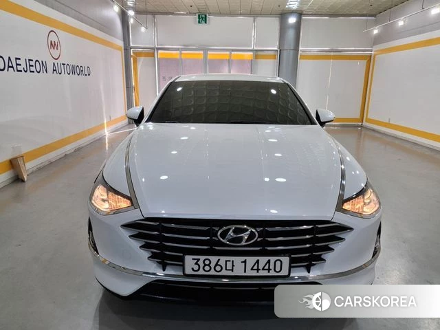 Hyundai Sonata (DN8) 2022 Белый из Кореи