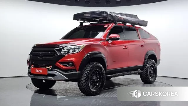 Ssangyong Rexton Sports 2019 Красный из Кореи