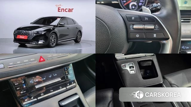Hyundai The New Grandeur IG 2021 Черный из Кореи