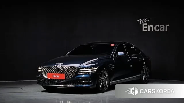 Genesis G80 (RG3) 2021 Темно-зеленый из Кореи
