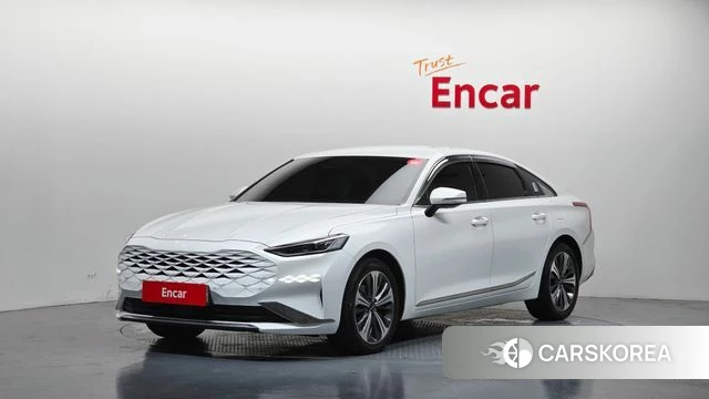 Kia K8 Hybrid 2021 Белый из Кореи