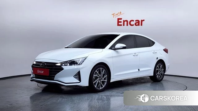 Hyundai The New Avante AD 2020 Белый из Кореи
