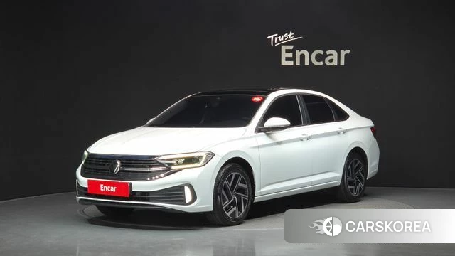 Volkswagen 7th Generation of Jetta 2024 Белый из Кореи