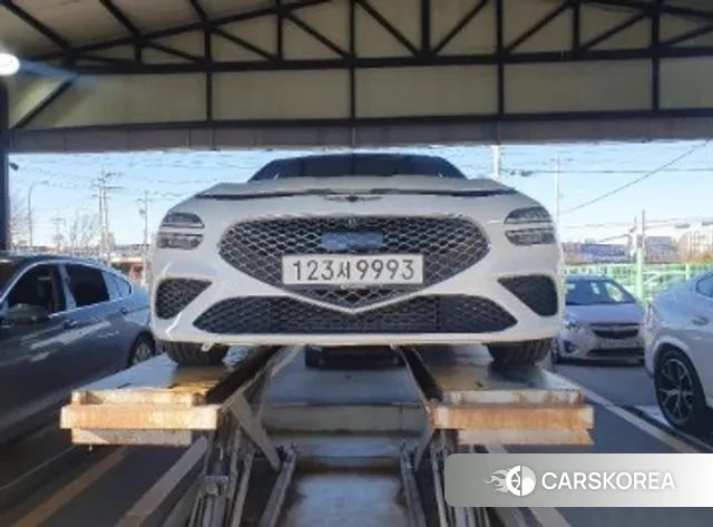 Genesis The New G70 2021 Белый из Кореи