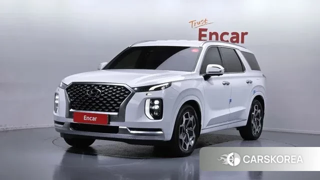 Hyundai Palisade 2021 Белый из Кореи