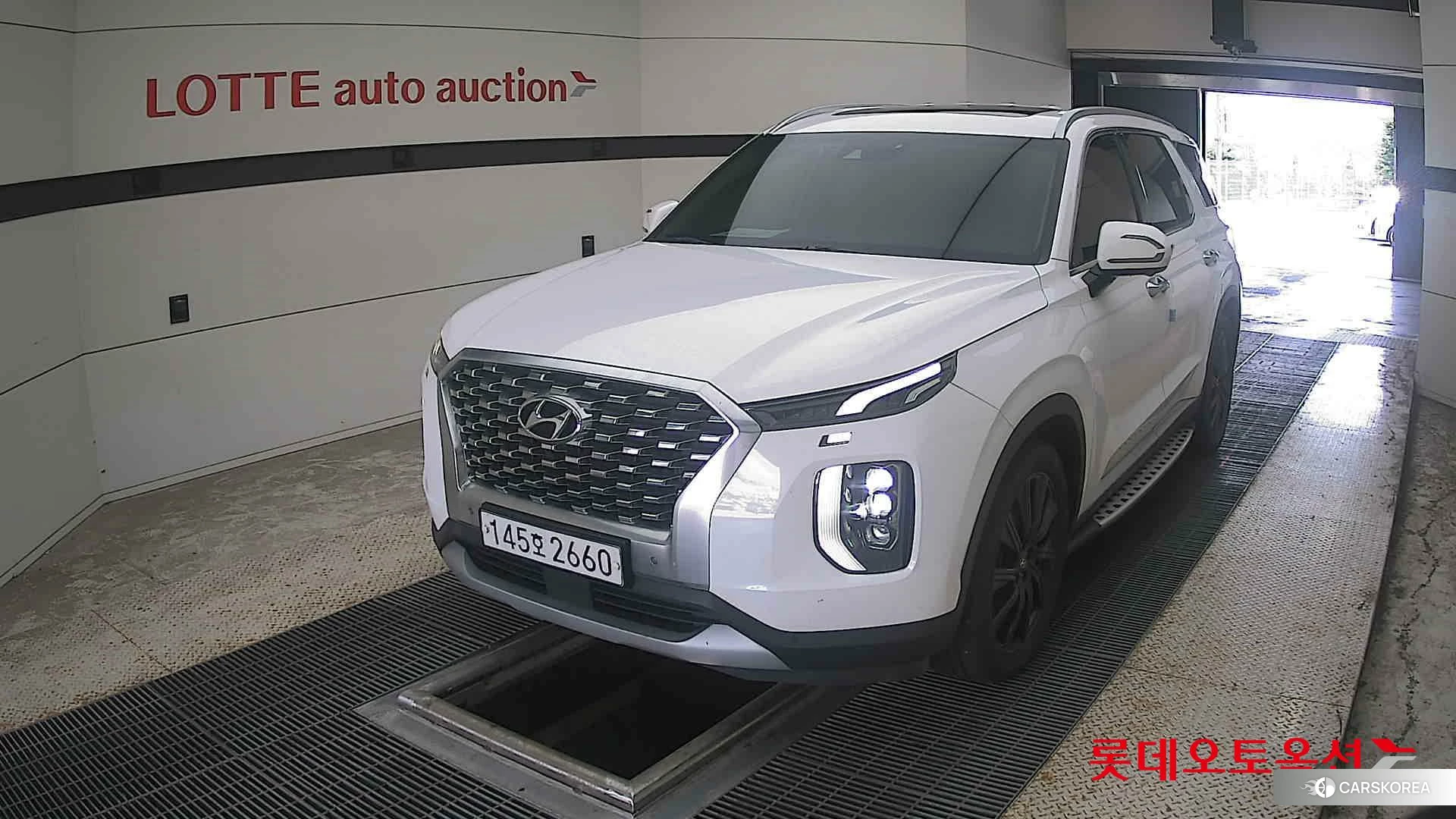 Hyundai Palisade 2020 White Cream из Кореи