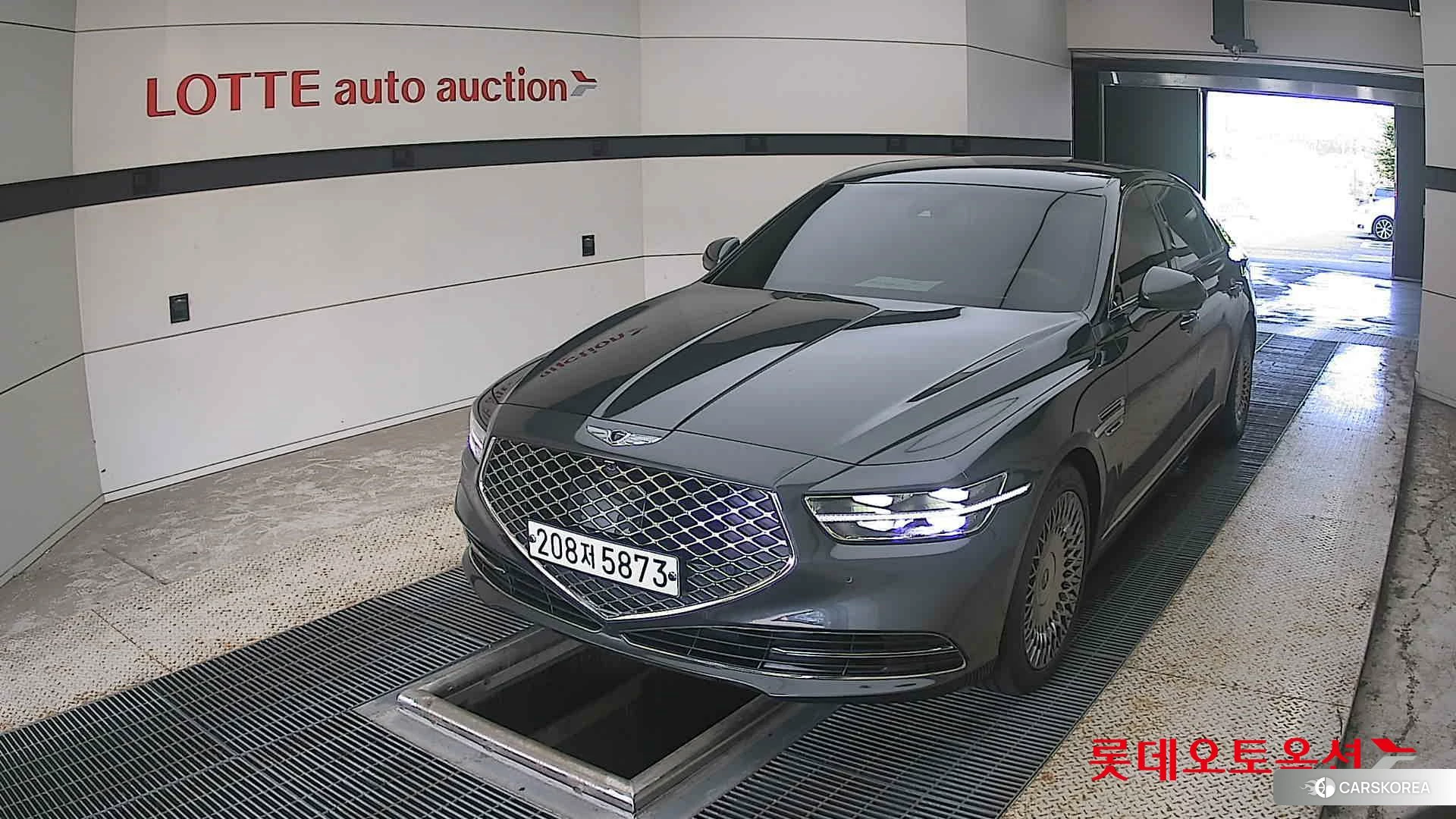 Hyundai G90 2021 Gracefull Gray из Кореи