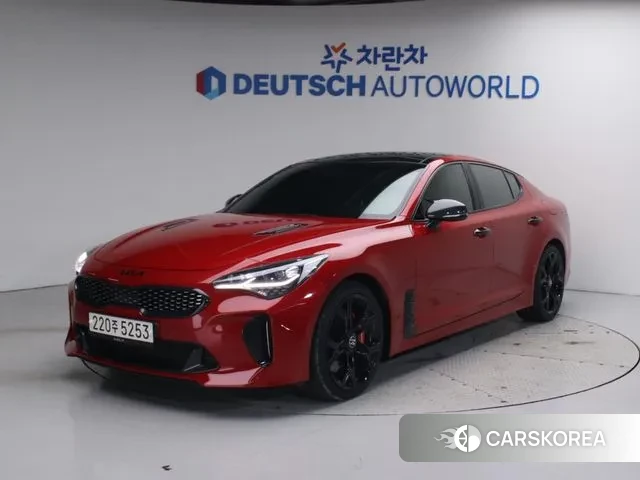 Kia Stinger 2018 Красный из Кореи