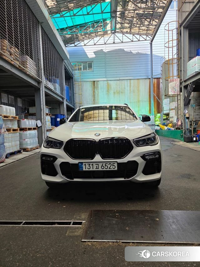 BMW X6 (G06) 2020 Белый из Кореи