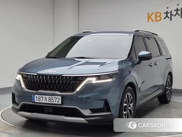 Kia Carnival 4th generation 2021 Синий из Кореи