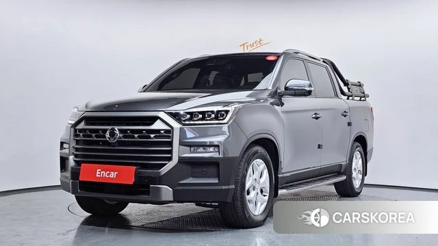 Ssangyong The New Rexton Sport 2024 Серый из Кореи