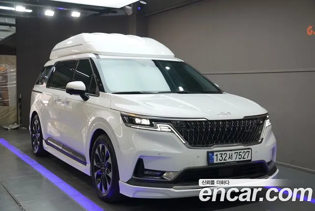 Kia Carnival 4th generation 2023 Белый из Кореи