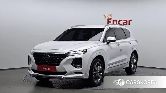 Hyundai Santa Fe TM 2019 Белый из Кореи