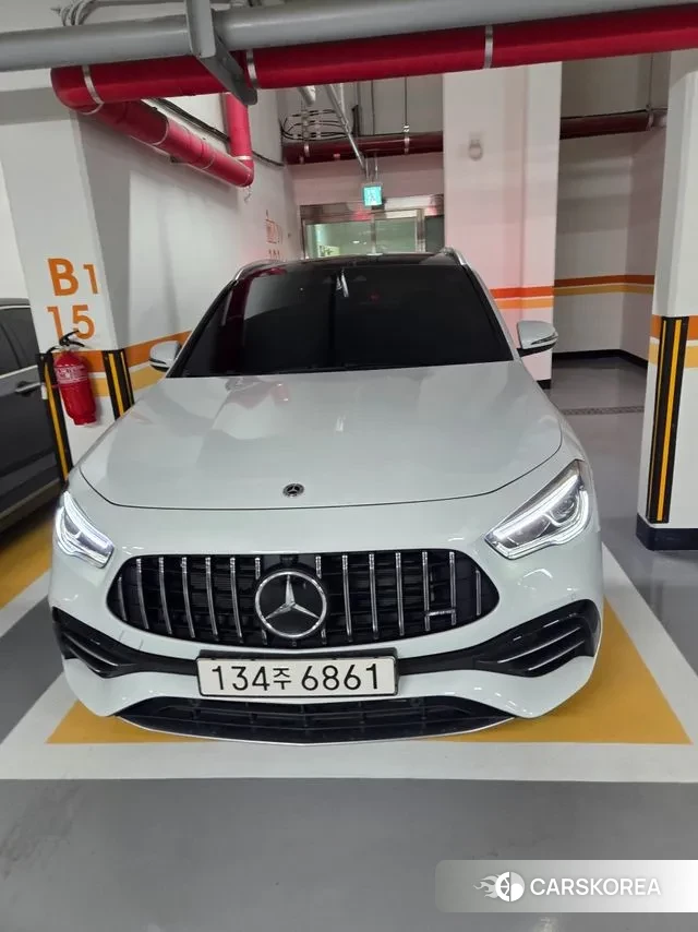 Mercedes-Benz GLA - Class H247 2022 Белый из Кореи