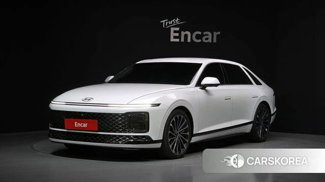 Hyundai Grandeur Hybrid (GN7) 2023 Белый из Кореи