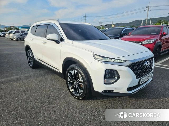 Hyundai Santa Fe TM 2018 Белый из Кореи